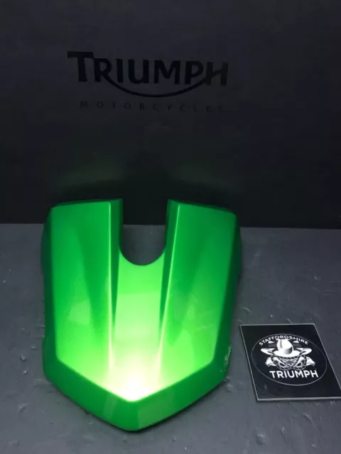 A9708271-Hl Genuine Triumph Street Triple & R Cosmic Green Rear Seat Cowl