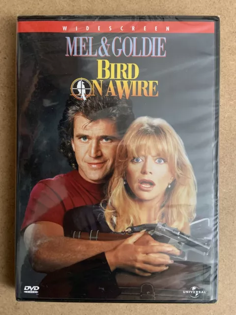 Bird on a Wire NEW SEALED DVD Mel Gibson & Goldie Hawn 1990 90s WS Vintage
