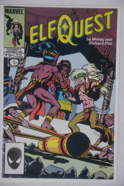 Marvel Comic - Elf Quest #4 - Nov 1985