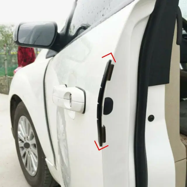 4-Car Door Edge Guard Bumper Anti-Scratch Protector Moulding Strip Accessories &