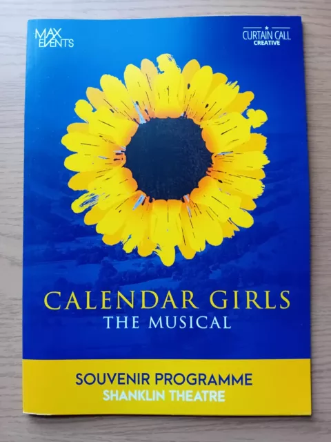 Calendar Girls - The Musical. Shanklin Theatre Programme 2023. Curtain Call