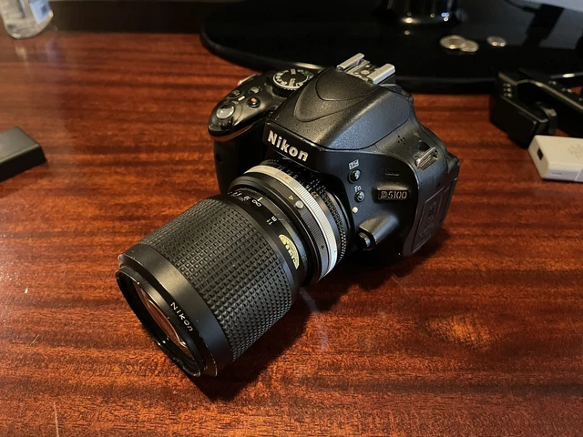 Nikon 25476 D5100 16.2MP Digital SLR Camera Body Only - Black
