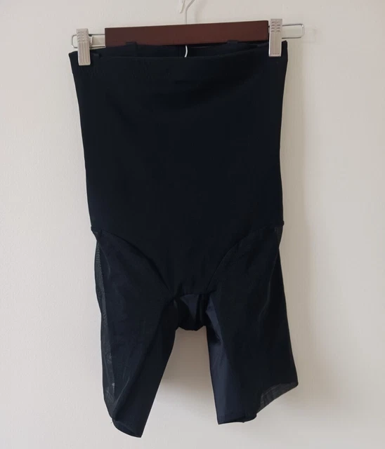 HONEYLOVE WOMEN'S SHAPEWEAR Super Power Black Shorts Size S No Straps £