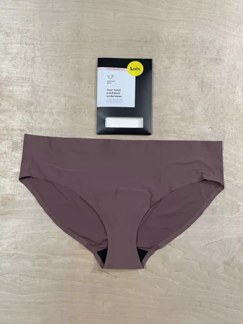KNIX WOMEN'S LEAKPROOF Bikini Underwear. Size Large. Color - Red. NEW &  SEALED. £17.92 - PicClick UK