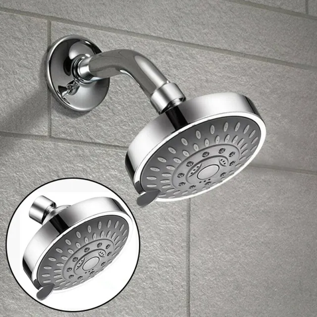 Cabezal de ducha de lluvia inodoro baño desmontable montaje en pared flexible
