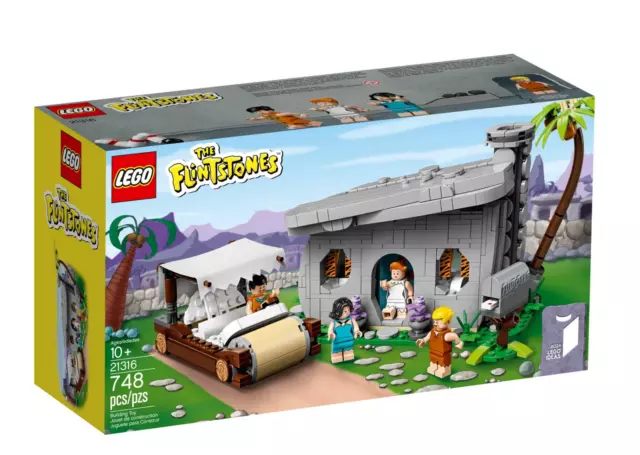 LEGO® Ideas 21316 The Flintstones Famile Feuerstein NEU, OVP, EOL