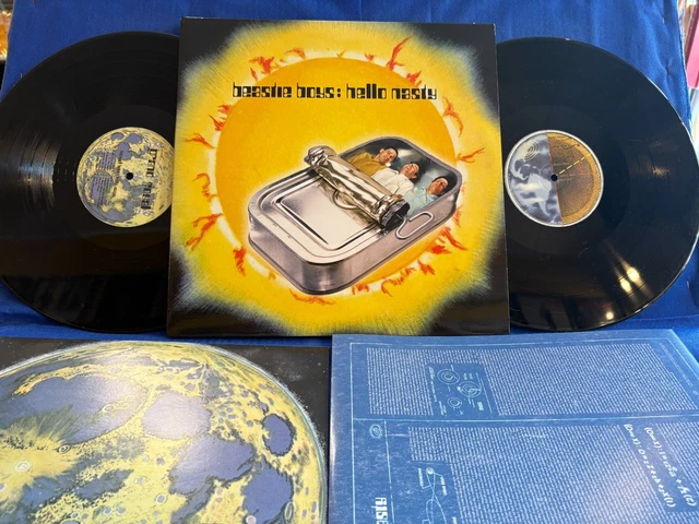 BEASTIE BOYS HELLO Nasty Capitol C1724383771615 Us Vinyl 2Lp EUR 5
