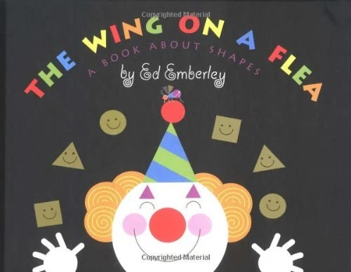 THE WING ON A FLEA: A BOOK ABOUT SHAPES By Ed Emberley - Hardcover **Excellent**