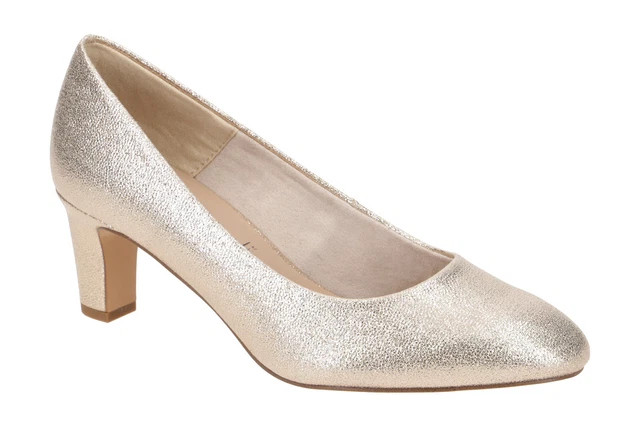 Tamaris 22418 scarpe donna - décolleté oro eleganti nuove