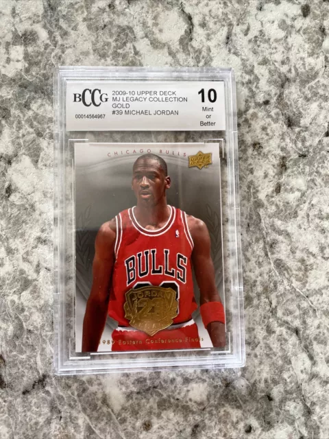 2009-10 Upper Deck Michael Jordan Mj Legacy Collection Gold Bccg 10!