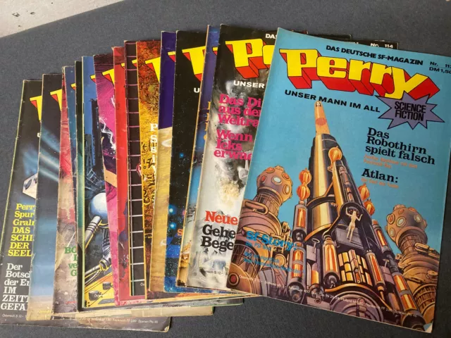 Moewig: 15 x PERRY Comic Hefte (60er Jahre)   [7396]