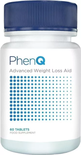 PhenQ Advanced Weight Loss Aid Capsules ayurvédiques pour unisexe - 60 Capsules