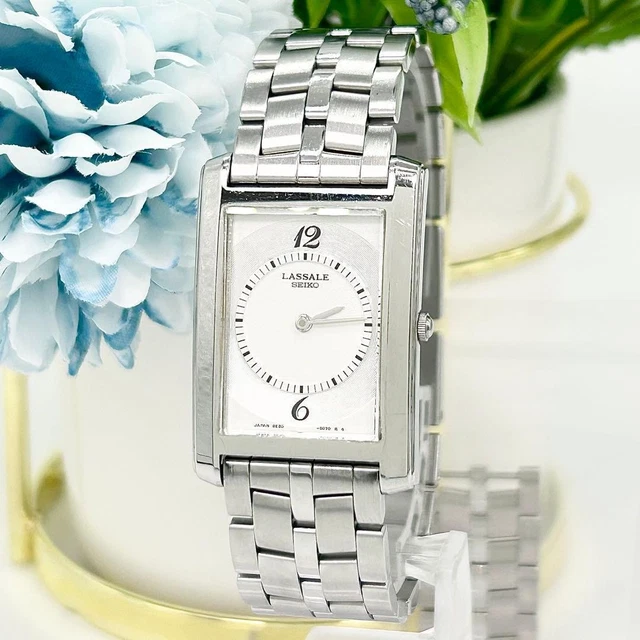 SEIKO LASSALE 5E20 5B60 Quartz Watch £174.21 - PicClick UK