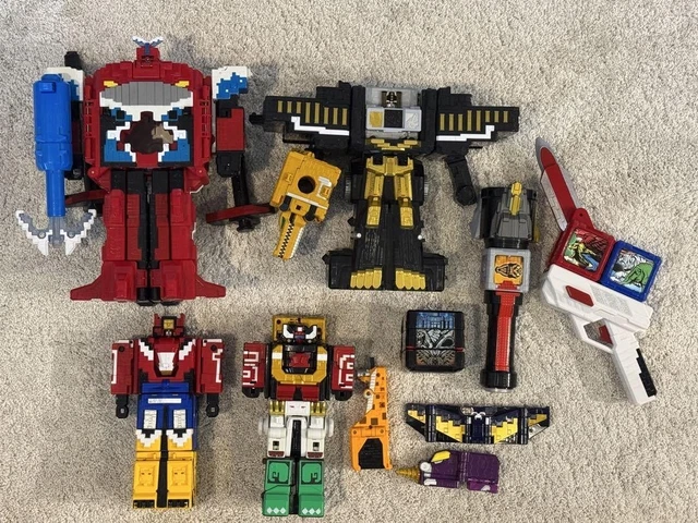 Cube Power Ranger POWER RANGERS DOUBUTSU Sentai Zyuohger Megazord Morpher 7p Cube 3p set ...