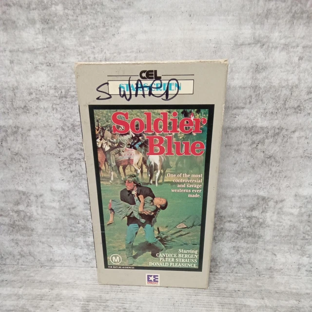 SOLDIER BLUE VHS Movie Video Cassette Tape $17.95 - PicClick AU
