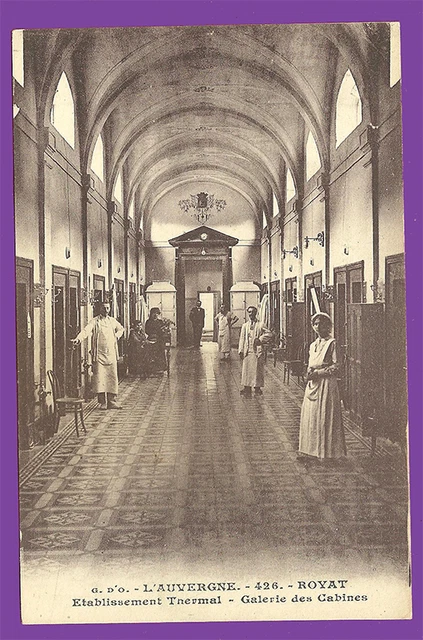 CPA-63- Royat - Establishment Thermal - Galerie Of Cabs