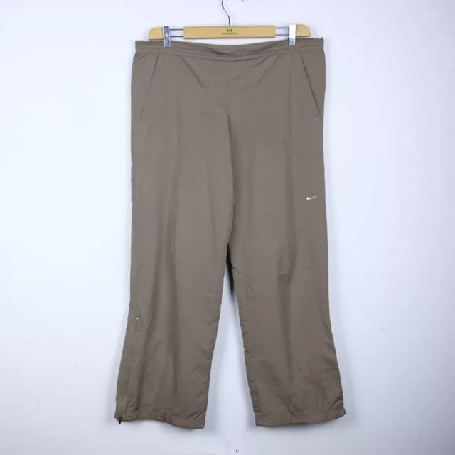 Pantalone Tuta NIKE Taglia M Uomo Beige Poliestere Man Trousers Sportiva