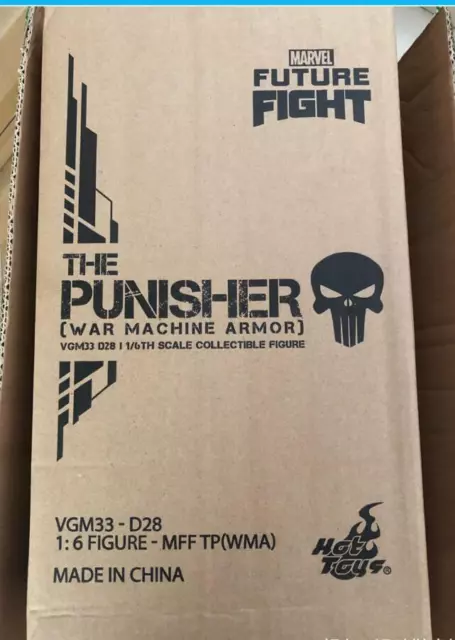 NEW  Hot Toys VGM33D28 Marvel Future Fight 1/6 The Punisher War Machine Armor