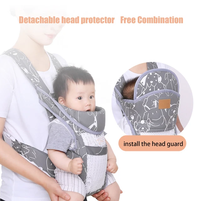 4 in1 Toddler Hiking Backpack Carrier, Breathable Toddler Carrying Backpack