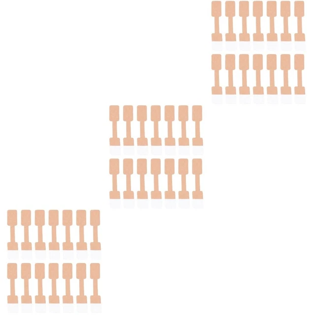 900 Pcs Jewelry Display Cards Labels Stickers White Necklace Name
