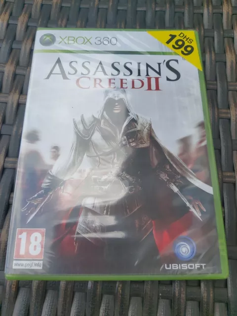 Assassins Creed 2 Microsoft Xbox 360 Brand New And Factory Sealed Rare