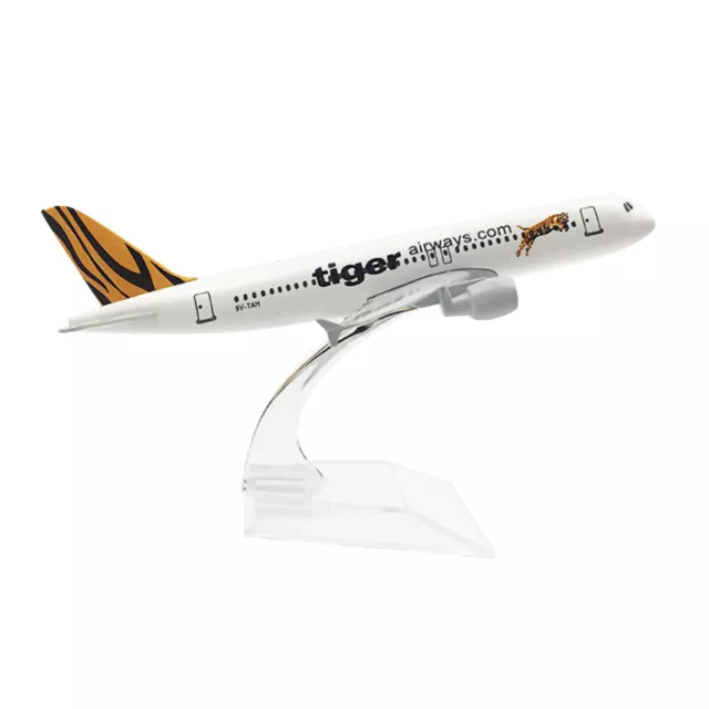 1/400 16cm Aircraft Singapore Tiger A320 Alloy Plane Model Airplane Ornaments r