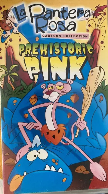 La Pantera Rosa Prehistoric Pink - Vhs Mgm *Rarissima*