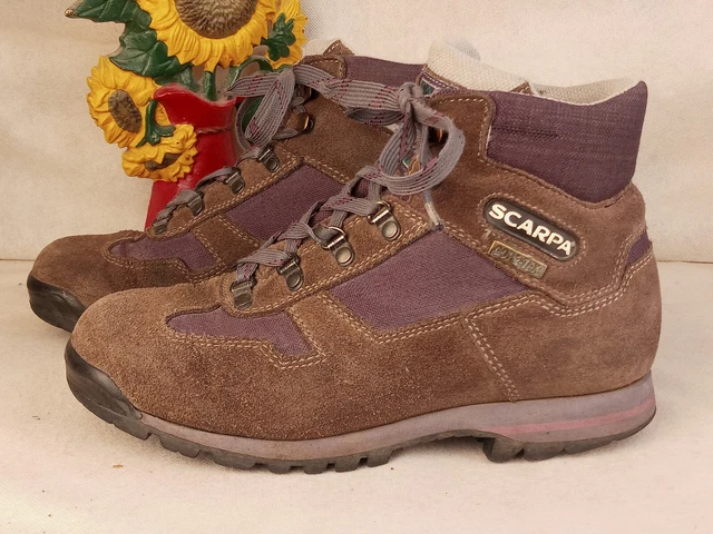 Brown Scarpa GTX Boots Size 38 uk 5