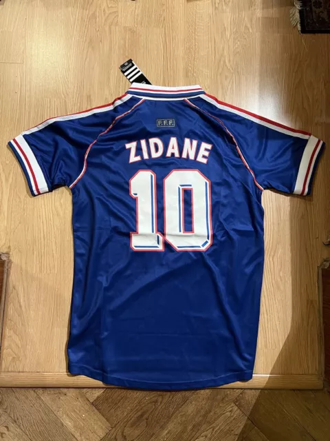 Frankreich Trikot Zidane 1998 Trikot Größe XXL neu mit Etikett