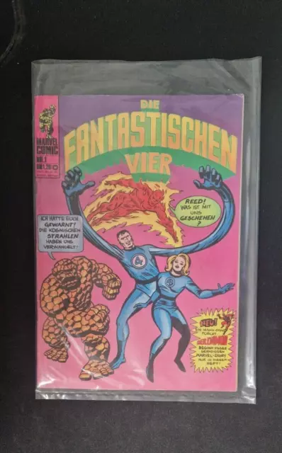 Marvel Comic - Die Fantastischen Vier - Nr. 1 - 1974