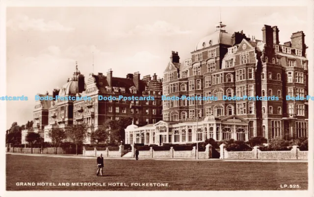 R186223 Grand Hotel and Metropole Hotel. Folkestone. Lansdowne Production. RP
