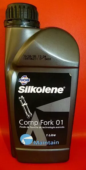 Huile de fourche et d’amortisseur Silkolène Comp Fork 01 bidon de 1 Litre