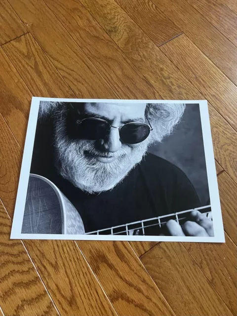 JERRY GARCIA Art Print Photo 11" x 14" GRATEFUL DEAD Poster Guitar Classic Rock