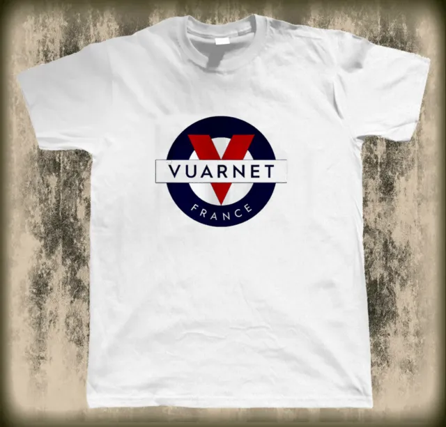 Rare 1Vuarnet france Logo T-shirt Funny Cotton Tee