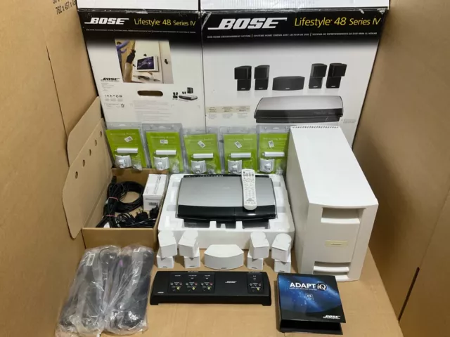 Bose lifestyle IV 48 home theatre system complete system