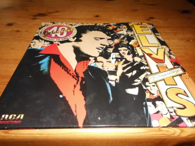 Elvis Presley 40 Greatest Hits RCA PL42691 2x Vinyl LP Compilation Mono Gatefold