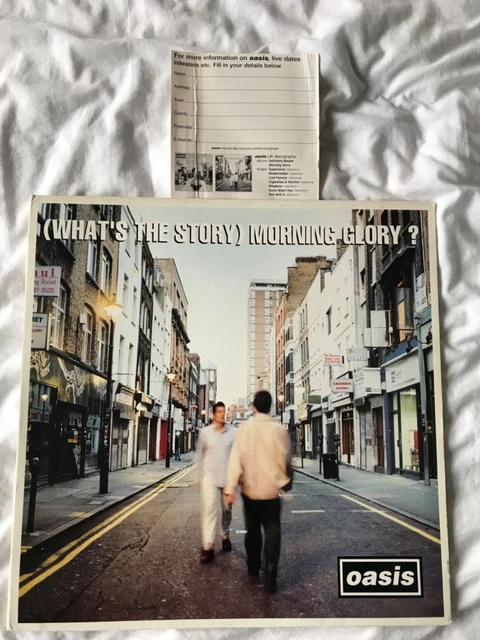 Oasis – Morning Glory CRELP189 OASIS original Vinyl 2LP Morning Glory CRE LP 189 (1995
