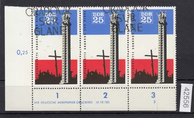 DDR 1966, Mich.-Nr.: 1206 gestempelt DV  FNr. 3