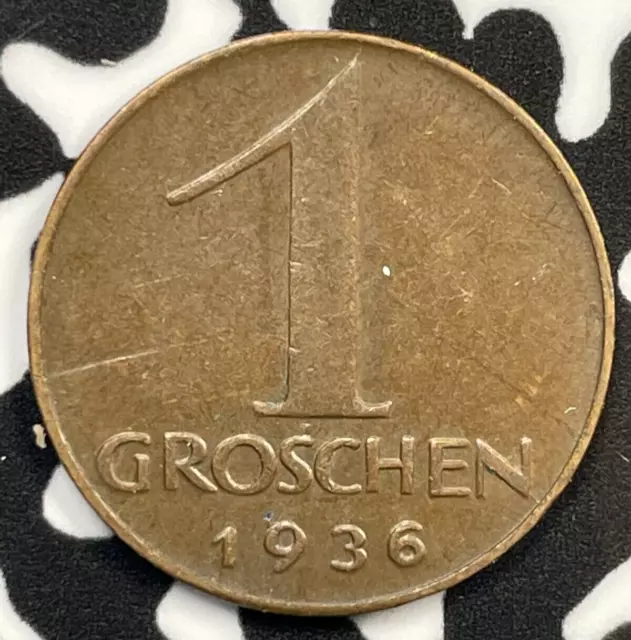 1936 Austria 1 Groschen Lot#M3746