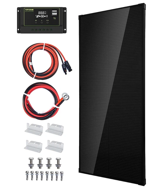 Neopolar 110W 12V Solarpanel, 1er-Packung Solarmodul-Set mit hohem Wirkungsgrad, Silberner Aluminiumrahmen, Monokristalline Photovoltaikmodule für Wohnmobil, Camping, Gartenhaus Neopolar 110W 12V Solarpanel, 1er-Packung Solarmodul-Set mit hohem Wirkungsgrad, Silberner Aluminiumrahmen, Monokristalline Photovoltaikmodule für Wohnmobil, Camping, Gartenhaus
