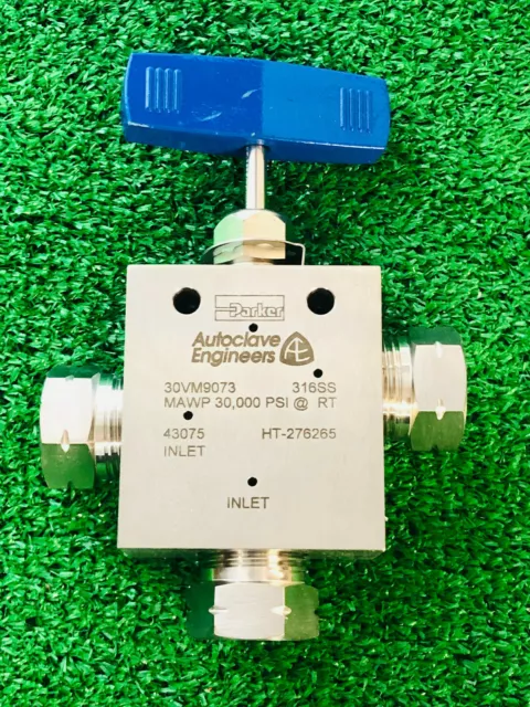 Autoclave Engineers 30VM9073 High Pressure Needle Valve