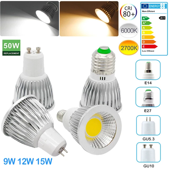 E14 E27 GU10 LED Birne Glühbirne Lampe Warmweiß Kaltweiß Strahler Scheinwerfer