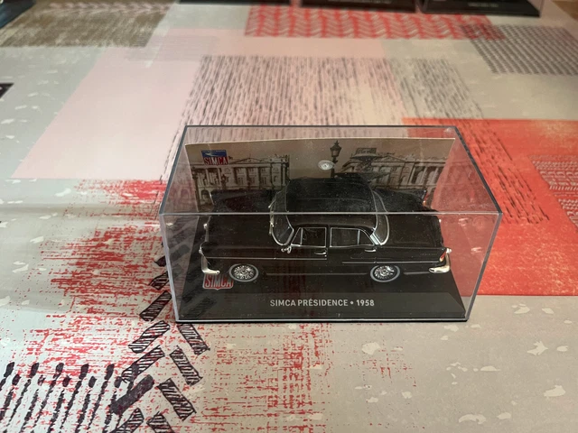 Voiture Miniature Simca Présidence 1958 Altaya au 1/43