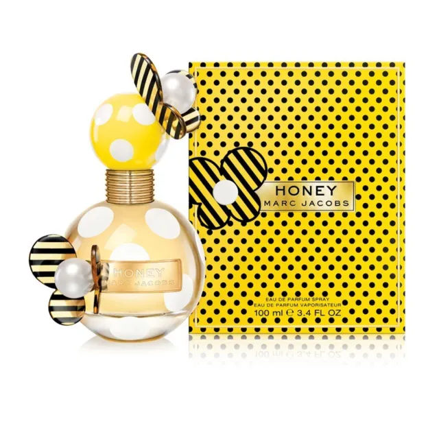 Marc Jacobs Honey 100Ml Edp Spray For Her - New Boxed & Sealed - Free P&P - Uk