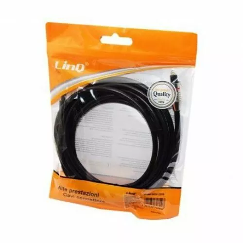 Câble Audio Numérique Optique Fibre Optique Longueur 3 M Linq hdv-3230