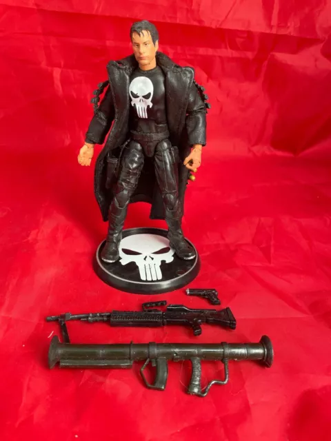 U Marvel Legends Marvel Legends Series 6 Movie Punisher M-16 Included ToyBiz