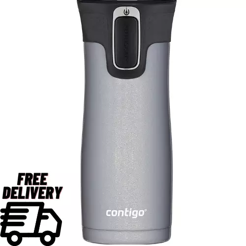 Contigo 16 oz.West Loop AutoSeal Insulated Stainless Steel Travel Mug Gold Morel