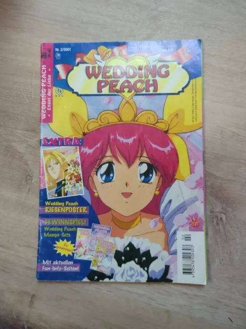 Comic Heft "Wedding Peach" Nr 2 / 2001 Sammelheft - Romance Superkraft - Manga