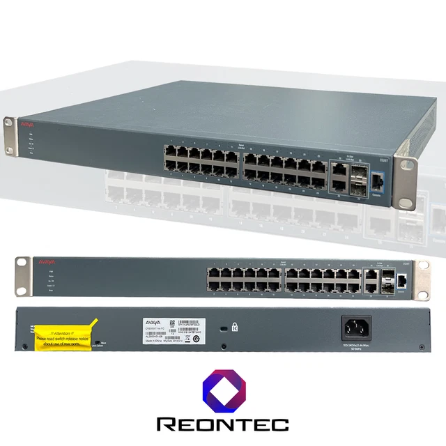 Avaya 2550T-PWR 48 Port Ethernet Switch