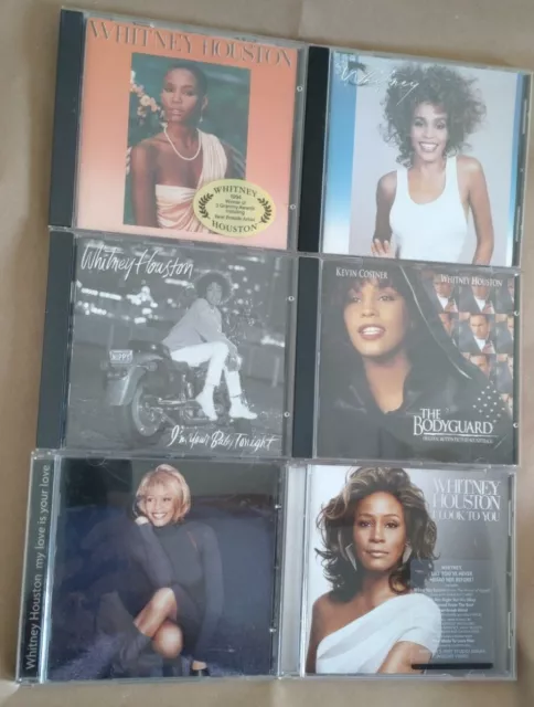 Whitney Houston: Ultimate Hits Collection 6 CD Studio Albums Inc.. The Bodyguard